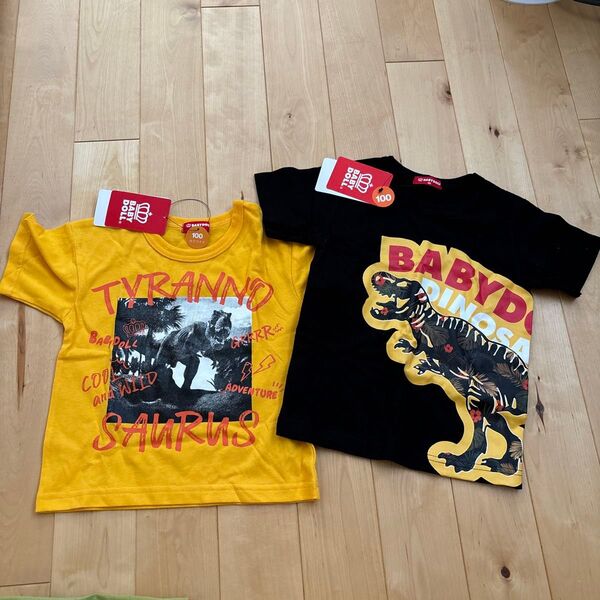 新品 ベビー キッズ Tシャツ 半袖Tシャツ ベビードール Baby Doll 100センチ 恐竜