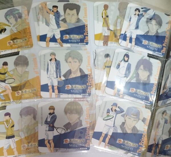 【テニプリ】氷帝vs立海 コースターコンプリート 全18枚セット 新テニスの王子様