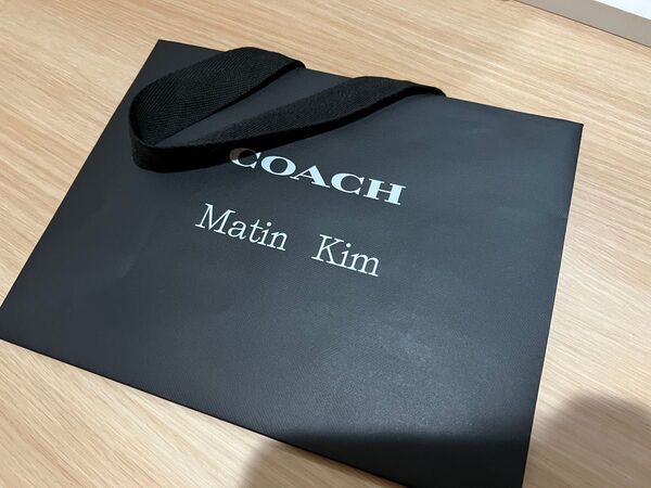 COACH コーチ Martin Kim マーティンキム 紙袋 ショップ袋 ショッパー