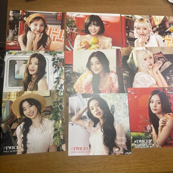 #TWICE5 初回限定盤A封入チェンジングジャケット