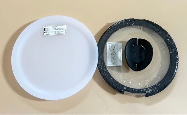 新品未使用 ティファール シールリッド バタフライガラス蓋 18cm セット T-fal ふた