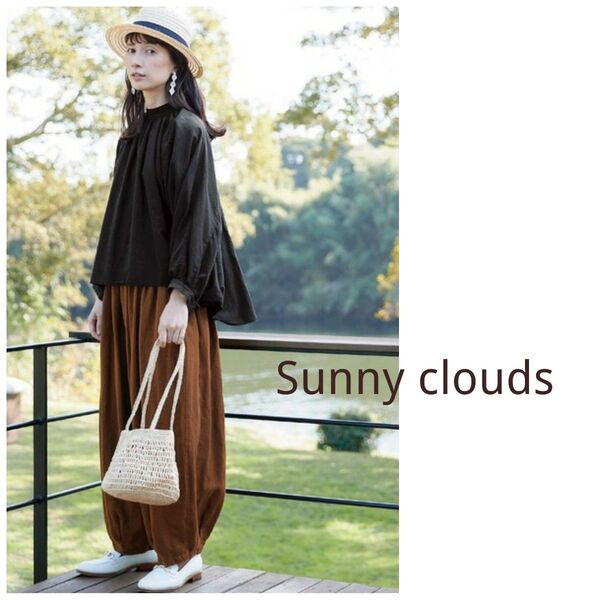 未使用 sunny clouds サニークラウズ ドルマンスリーブブラウス KAZUMI LL 大きいサイズ