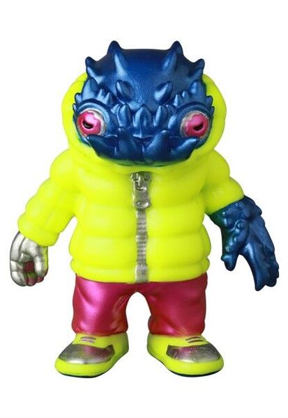 最安 VAG GYAROMI SPECIAL フィギュア クトゥルフオイドイカリ イエロー ブルー