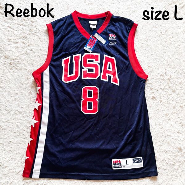 【新品タグ付】Reebok コービーブライアント ユニフォーム USA代表 8番 NBA バスケ アメリカ代表 ユニホーム