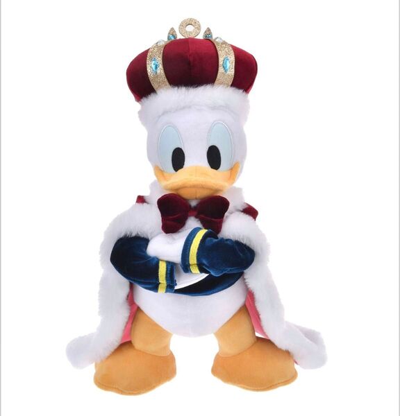 Disney ドナルド ぬいぐるみ DONALD THE KING BIRTHDAY キング バースデー ディズニー