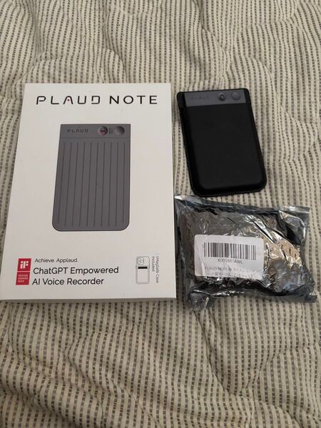 プラウドノート PLAUD NOTE AIボイスレコーダー ブラック
