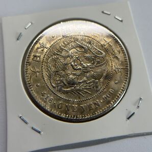 一円銀貨 圓銀 明治37年 26.99g
