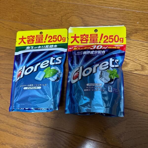 Clorets クリアミント 大容量250g×2袋