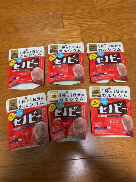 計6袋 森永製菓 セノビー 84g x 6袋