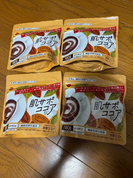 【4袋】森永製菓 肌サポココア 180g 調整ココア