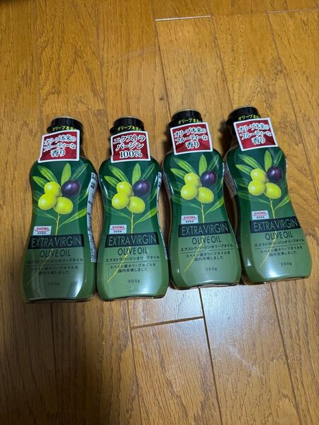 SHOWA エクストラバージンオリーブオイル 300g 4本セット