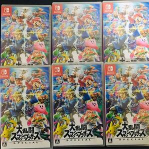 Nintendo Switch 大乱闘スマッシュブラザーズ special 当日発送 新品 未開封 シュリンク付 6本セット