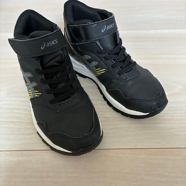 アシックス asics LAZERBEAM WE-MG レーザービーム 21cm スニーカー ブラック 運動靴 キッズ
