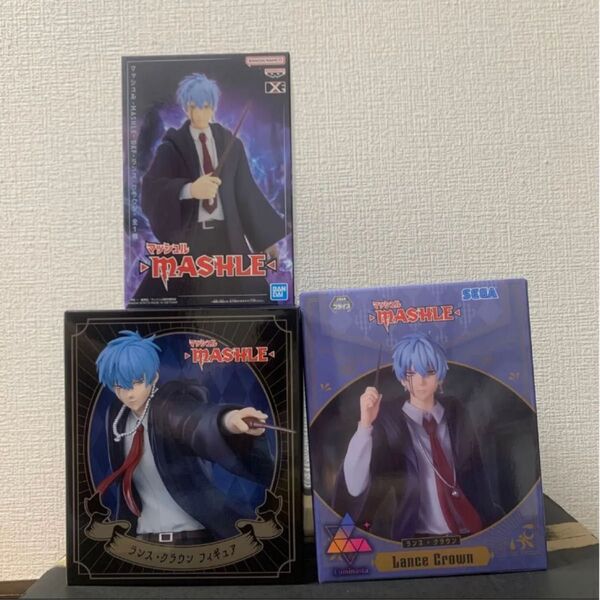マッシュル ランス プライズ フィギュア ルミナスタ DXF タイトー 3点セット