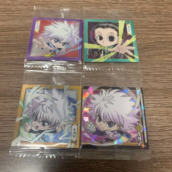 ハンターハンター にふぉるめーしょん ウエハース シール キルア イルミ ゾルディック まとめ売り セット