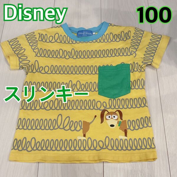 Disney ディズニーリゾート トイストーリー スリンキー 半袖 Tシャツ 100