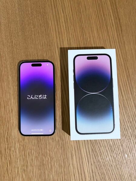 Apple iPhone 14 Pro ディープパープル 128GB SIMフリー