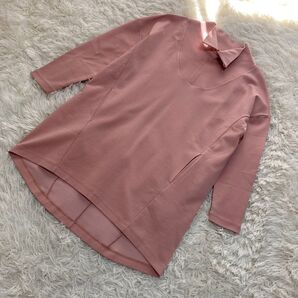 未使用極美品 体型カバー 首からお尻まで隠しお肉を拾わないデザイン
