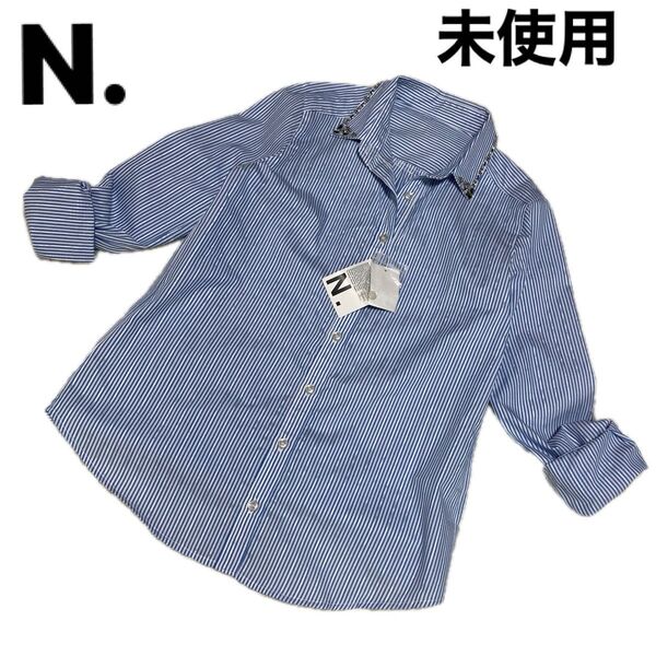 未使用タグ付き N. ナチュラルビューティーベーシック Mサイズ ビジュー付き