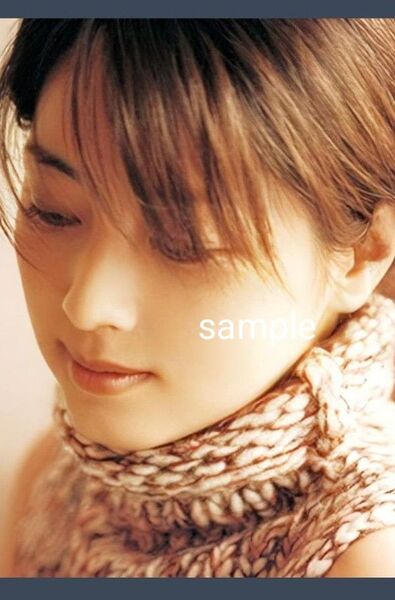 ZARD 坂井泉水 蒲池幸子 写真L版 「横顔」