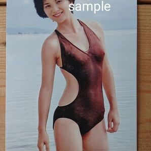 桜田淳子 写真L版 「海」