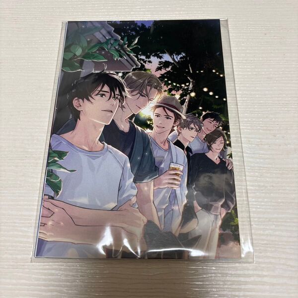 英田サキ先生追悼コラボカフェDEADLOCK cafe -Saki AIDA farewell party-ポストカードセット
