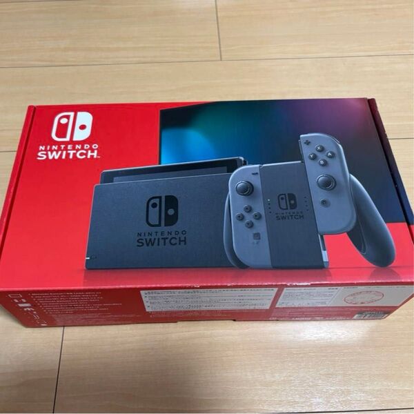 中古美品 ニンテンドー スイッチ 本体 グレー 通常版 付属品完備 任天堂 Nintendo Switch