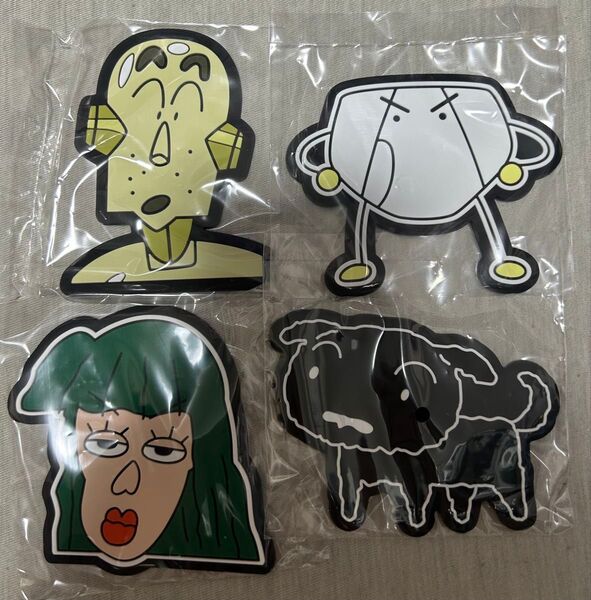 【即日発送可】H賞 ラバーコースター 4点セット 一番くじ クレヨンしんちゃん