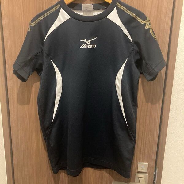 MIZUNO Tシャツ ミズノ MIZUNO 黒 半袖シャツ 半袖