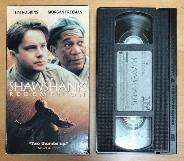 ショーシャンクの空に 英語版 VHSビデオテープ USA版 【レンタル落ち】