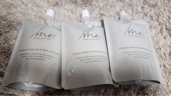 シェイクミー /me. リキッドヘアトリートメント レフィル3本セット未使用