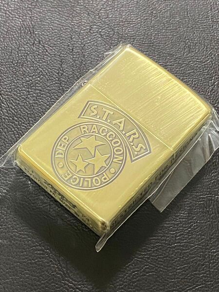 特価品 zippo BIOHAZARD S.T.A.R.S GOLD 特殊加工 3面デザイン 希少モデル 2024年製