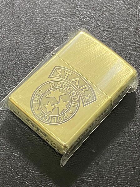 特価品 zippo BIOHAZARD S.T.A.R.S GOLD 特殊加工 3面デザイン 希少モデル 2024年製