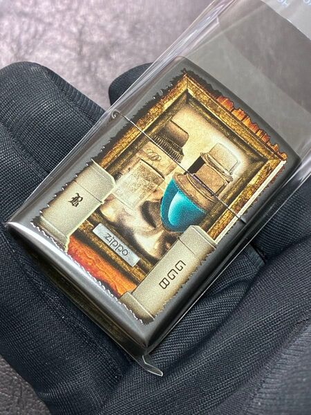 特価品 zippo GGB 前面加工 ブラック 希少モデル 2015年製 シルバーインナー 2015年製