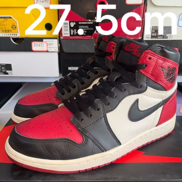Nike Air Jordan 1 Retro High OG "Bred Toe"