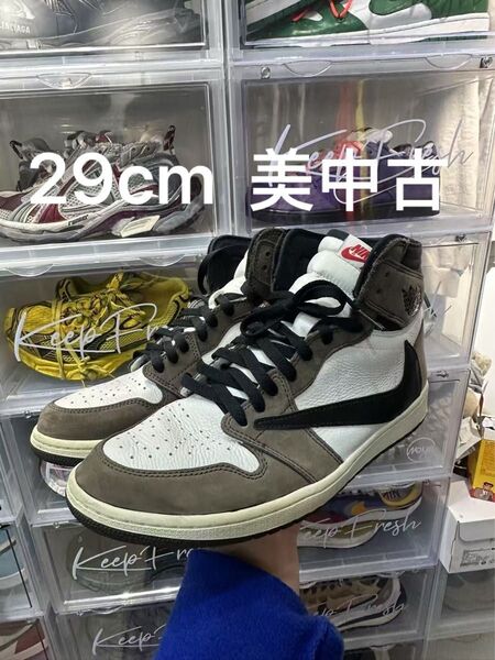 Travis Scott × Nike Air Jordan 1 Retro High OG TS SP Dark Mocha