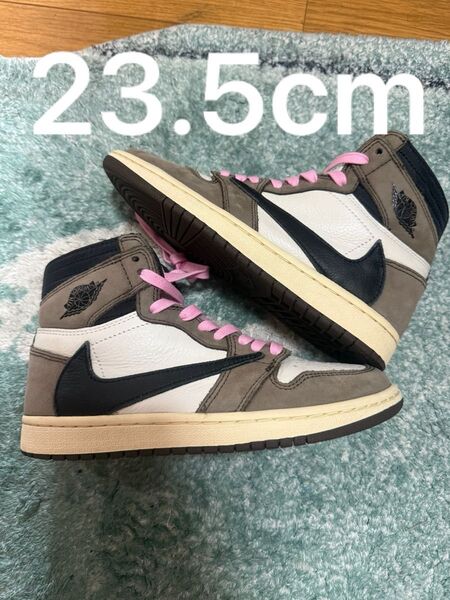 Travis Scott × Nike Air Jordan 1 Retro High OG TS SP Dark Mocha