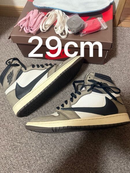 Travis Scott × Nike Air Jordan 1 Retro High OG TS SP Dark Mocha