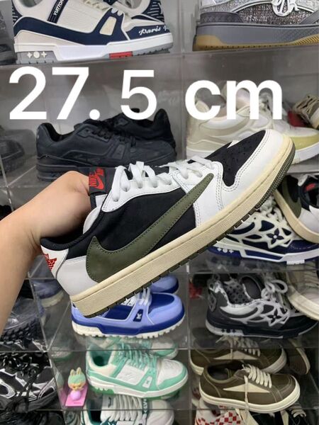 Travis Scott × Nike Women's Air Jordan 1 Low OG "Medium Olive"