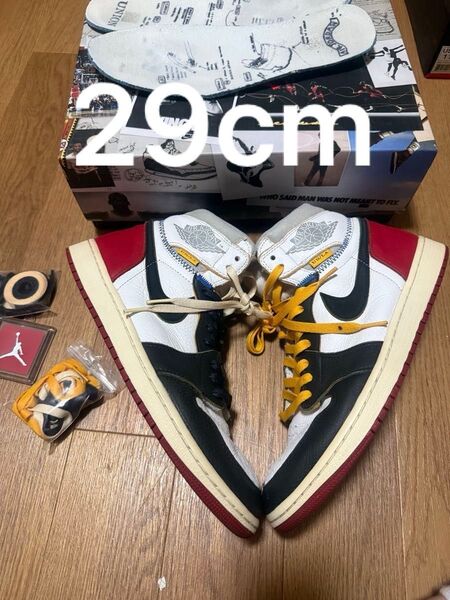 UNION × Nike Air Jordan 1 Retro High OG NRG Varsity Red/Wolf Grey