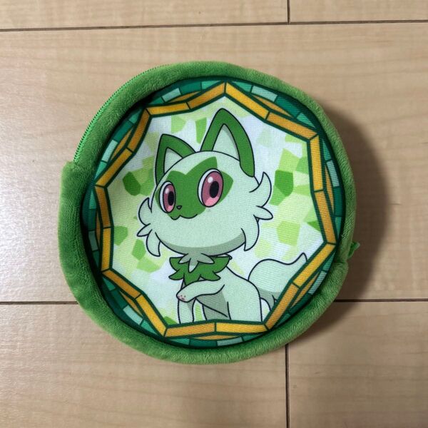 ポケモン ニャオハ ラウンドポーチ