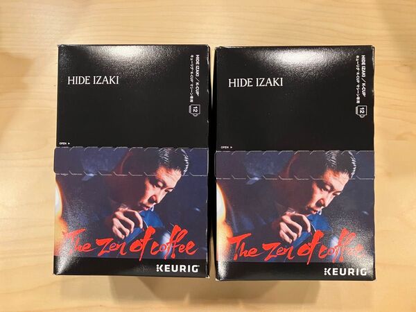 KEURIG キューリグ K-CUP HIDE IZAKI 新品未開封 賞味期限 2026.01 2箱