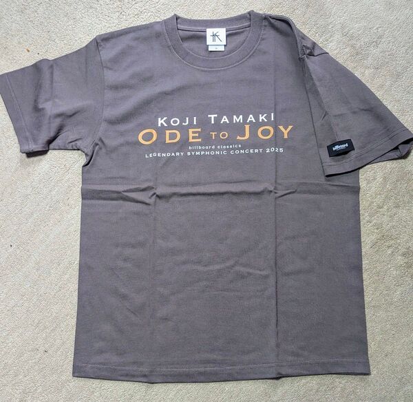 玉置浩二 大阪城ホール限定Tシャツ 安全地帯 ツアーTシャツ ラバーストラップ付き ツアーグッズ Mサイズ