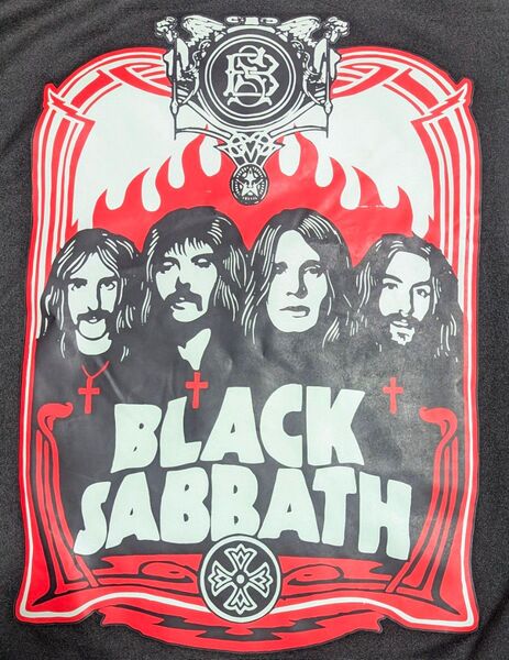 Black Sabbath ブラック・サバス オジー・オズボーン プリントTシャツ イベントウケ狙いに最適