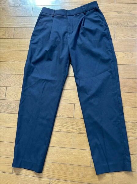 GLOBAL WORK ネイビー スラックス L パンツ