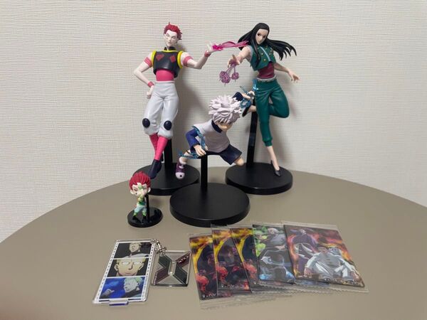 HUNTER×HUNTER フィギュア ヒソカ キルア イルミ アクキー