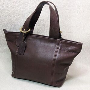 【美品】COACH 4133 ブラウン オールドコーチ レザー ハンドバック COACH オールレザー ヴィンテージ