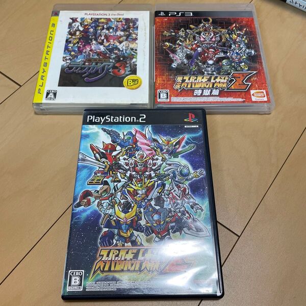 【PS3】 第3次スーパーロボット大戦Z 時獄篇他PS2とPS3のソフト