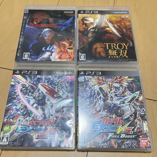 【PS3】 TROY無双他PS3ソフト4本セット