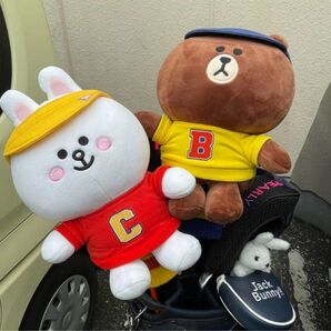入手困難!新品未使用★ ラインフレンズ ドライバー用ヘッドカバー ブラウンくん
